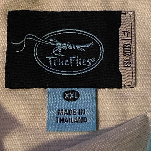 True Flies Men's Board
Shorts Size XXL Blue Fish
Shark Swimsuit Swim Shorts - Picture 4 of 9